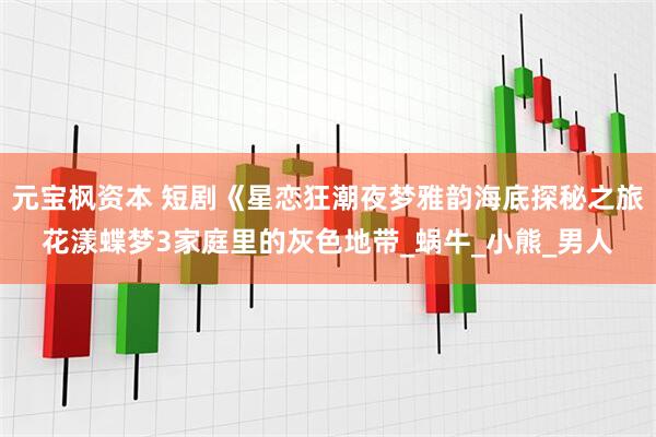 元宝枫资本 短剧《星恋狂潮夜梦雅韵海底探秘之旅花漾蝶梦3家庭里的灰色地带_蜗牛_小熊_男人
